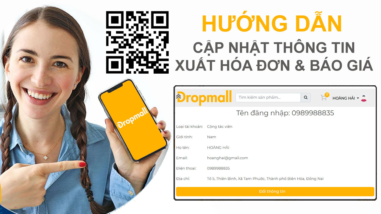 B2 - Cập nhật Thông tin Công ty và Xuất Hóa Đơn