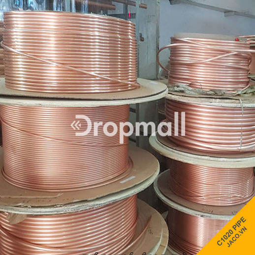 Đồng Ống Cuộn Loại C1020 Đồng Cuộn Nhiệt Lạnh C1020