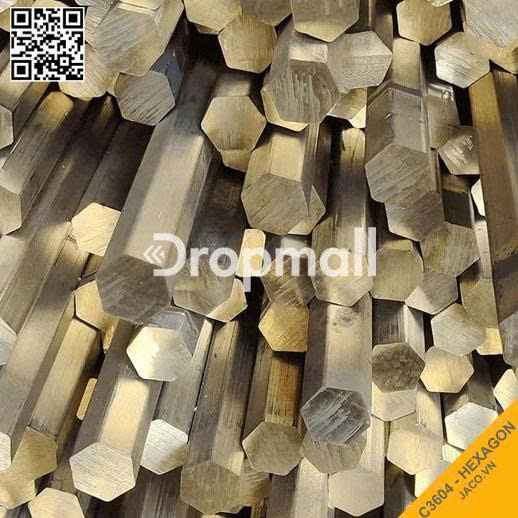 Đồng Thau vàng Lục Giác C3604 Hàng Việt Nam