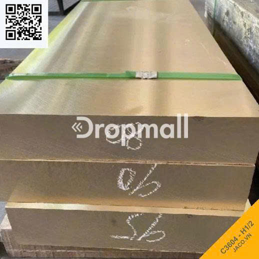 Đồng Thau Vàng Tấm C3604 Độ Cứng H1/2 Hàng Siêu Dày China Trung Quốc