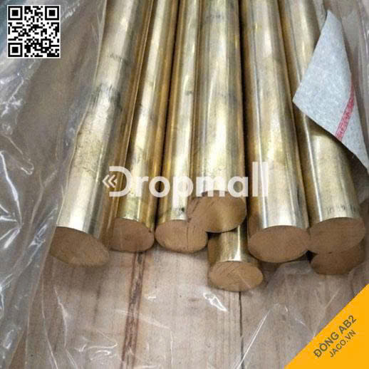 Đồng tròn đặc hợp kim AB2 - Round Bar Alloy AB2 Nickel Aluminium Bronze