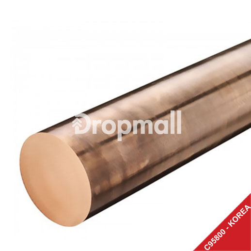 Đồng tròn đặc hợp kim Nhôm Niken C95800 Korea Hàn Quốc