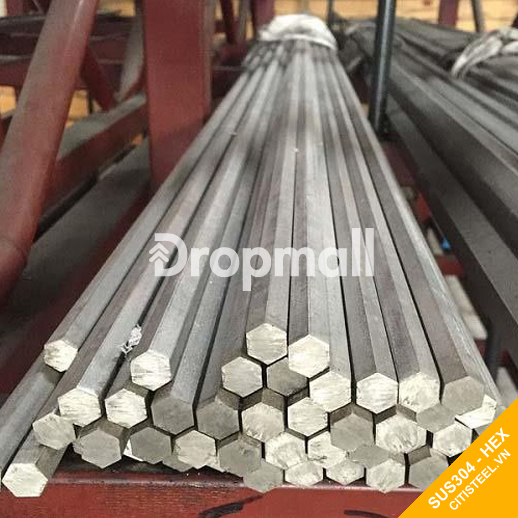 inox lục giác 304 hàng Ấn Độ - india