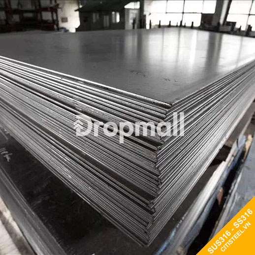 Thép không gỉ inox 316, SUS316, SS316