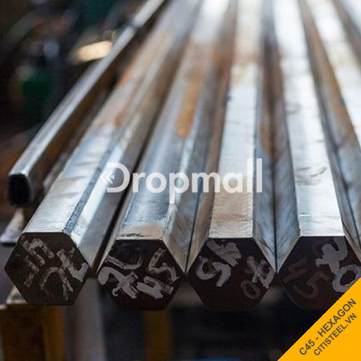 Thép lục giác C45 kích thước lớn hàng cán nguội