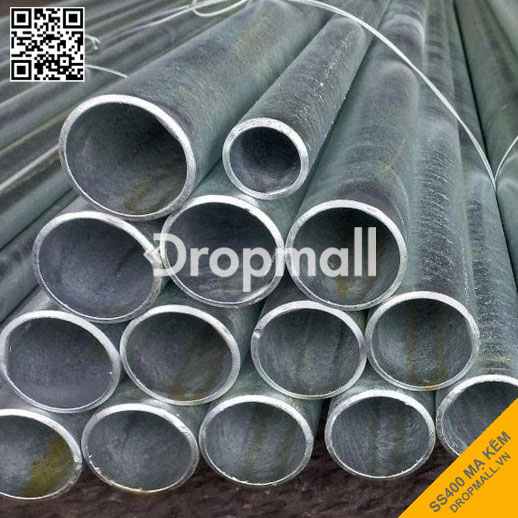Thép ống mạ kẽm SS400 Việt Nam