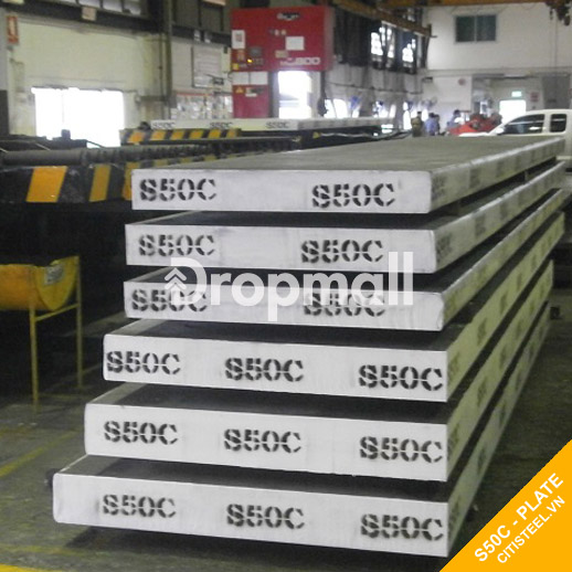 Thép tấm S50C Taiwan Đài Loan T10 ~ T150 mm