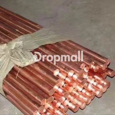Đồng đỏ tiếp địa tròn đặc phi 5 mm