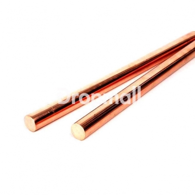 Đồng đỏ tiếp địa tròn đặc phi 6 mm