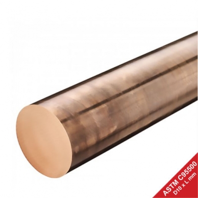 Đồng đỏ tiếp địa tròn đặc phi 8 mm