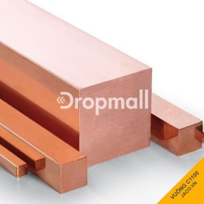 Đồng đỏ vuông đặc C1100 vuông 10 đến 50 li China Trung Quốc