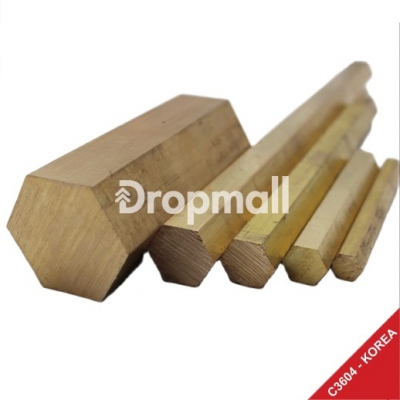Đồng thau vàng lục giác C3604