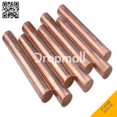 Đồng đỏ tròn đặc nguyên chất C10100 Korea Hàn Quốc