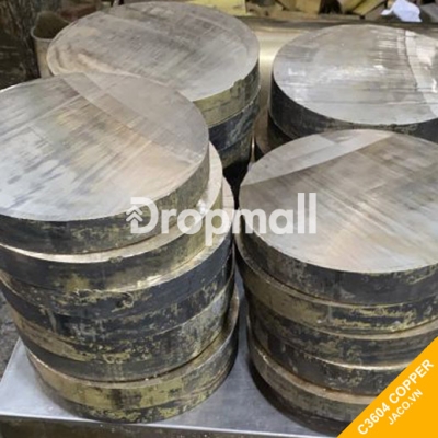 Đồng vàng C3604 tròn phi 250 đến 500 mm