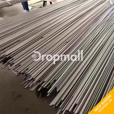 Inox tròn đặc SUS304 phi 3 đến 8mm Possco Korea Hàn Quốc