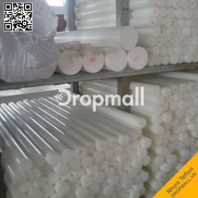 Nhựa Teflon trắng tròn đặc China Trung Quốc