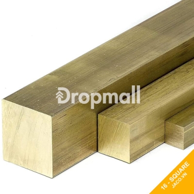 Thanh đồng thau vuông đặc 16 mm