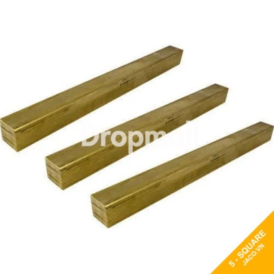 Thanh đồng thau vuông đặc 5 mm