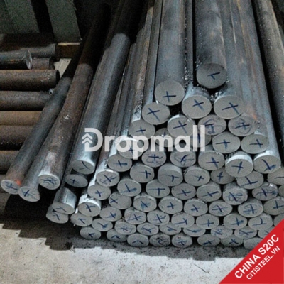 Thép tròn đặc cán nóng S20C China Trung Quốc