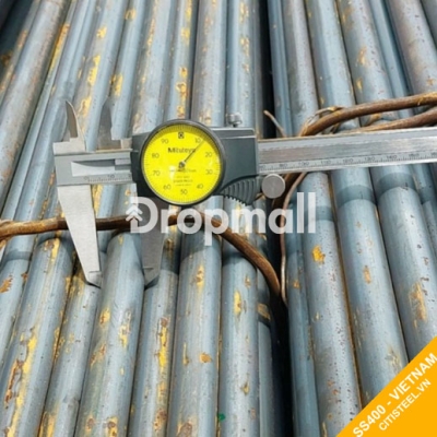 Thép tròn đặc SS400 cán nóng Việt Nam