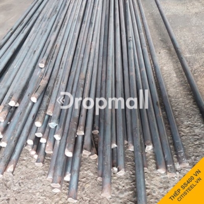 Thép tròn trơn SS400 Việt Nam