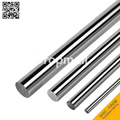 Ty ben Thép S45C mạ Crom cứng - Hàng China Trung Quốc